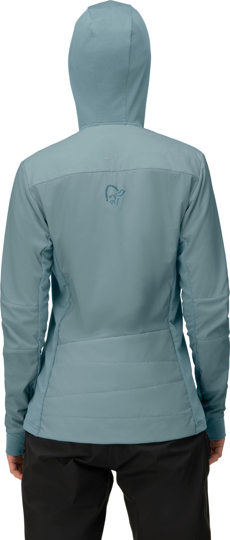 Falketind Alpha90 Insulated Zip Hood - Womens - trooper 1