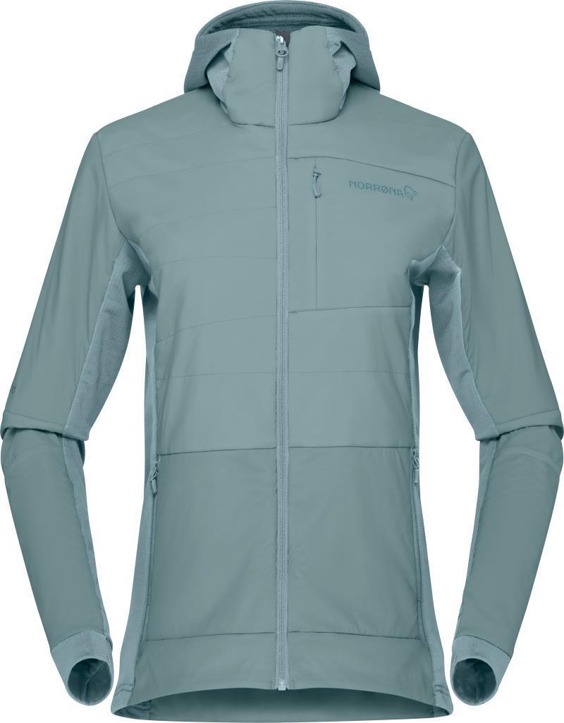 Falketind Alpha90 Insulated Zip Hood - Womens - trooper 1