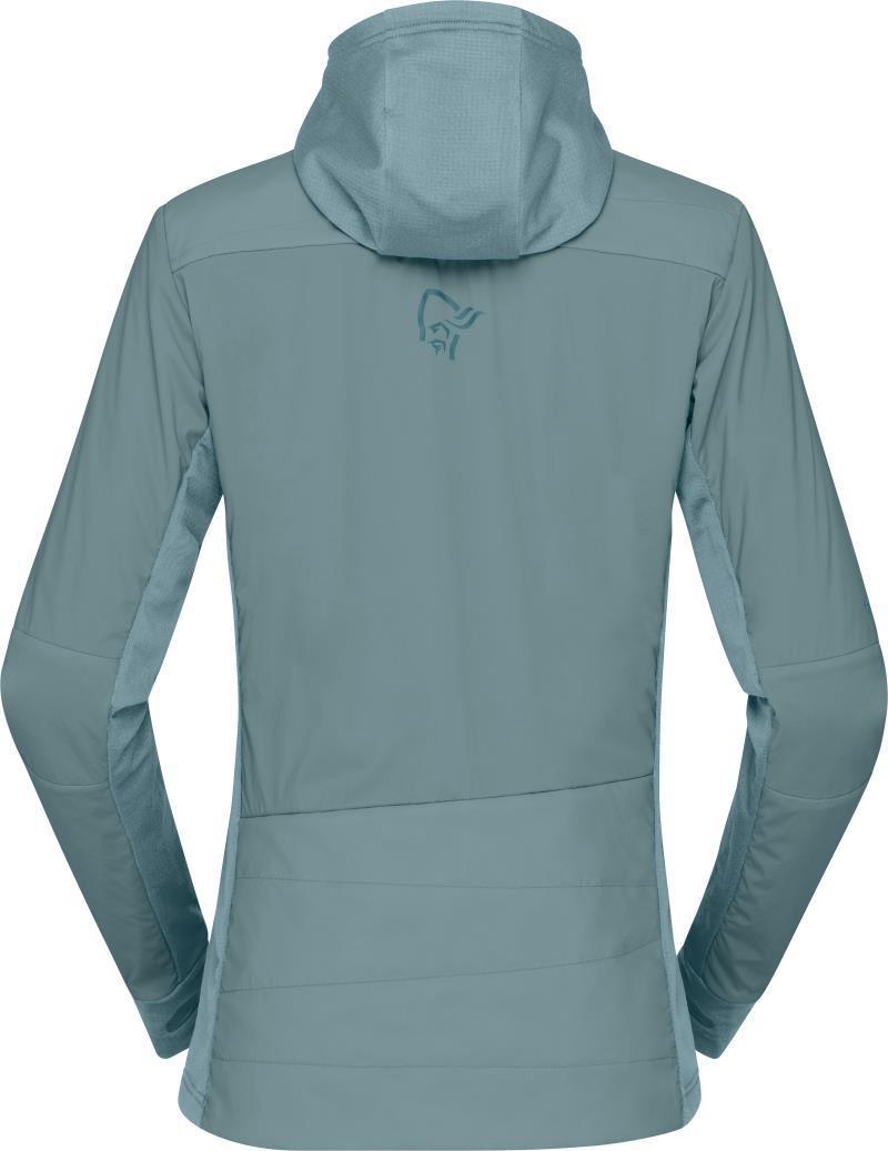 Falketind Alpha90 Insulated Zip Hood - Womens - trooper 1