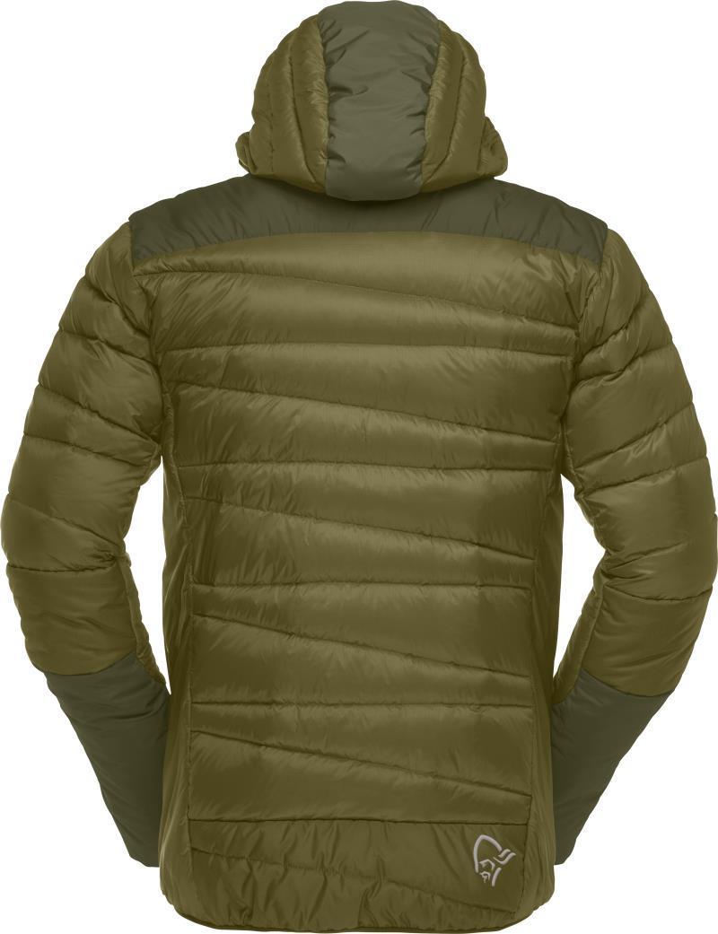 Falketind Down750 Hood - Mens - Olive Drab / Olive Night 2