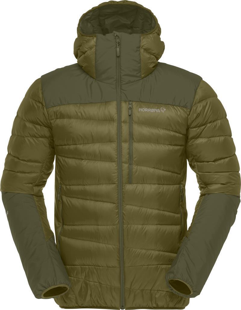 Falketind Down750 Hood - Mens - Olive Drab / Olive Night 1
