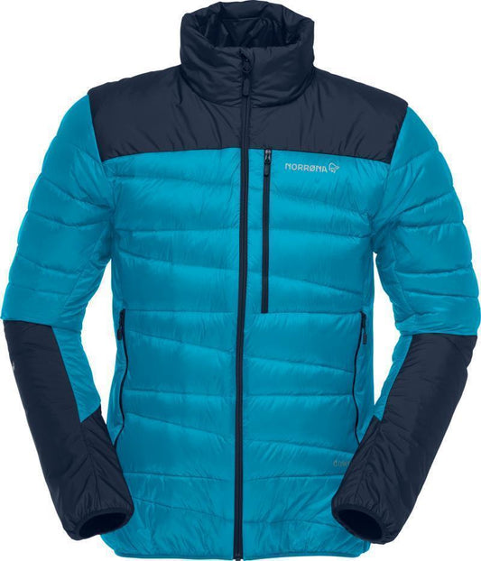 Falketind Down750 Jacket - Mens - hawaiian surf / indigo night 1