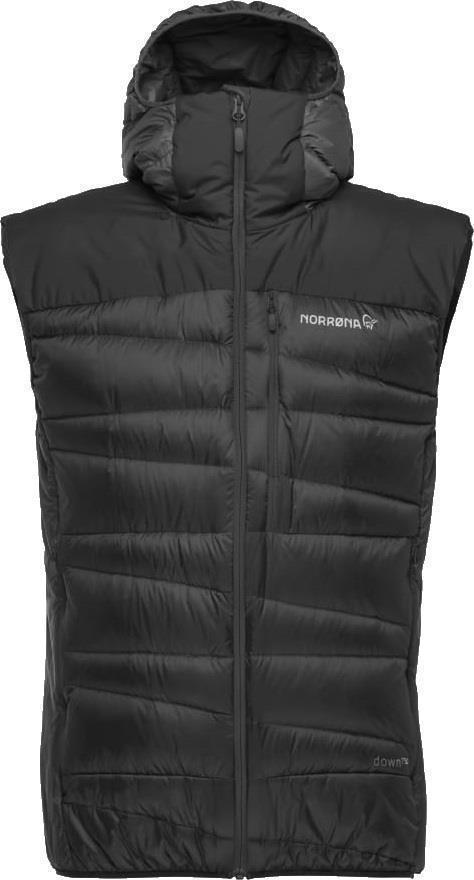 Falketind Down750 Vest - Mens - caviar 1