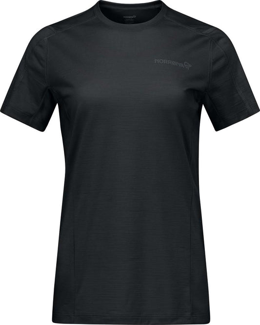 Falketind EqualiserUll T-Shirt - Womens - caviar black 1