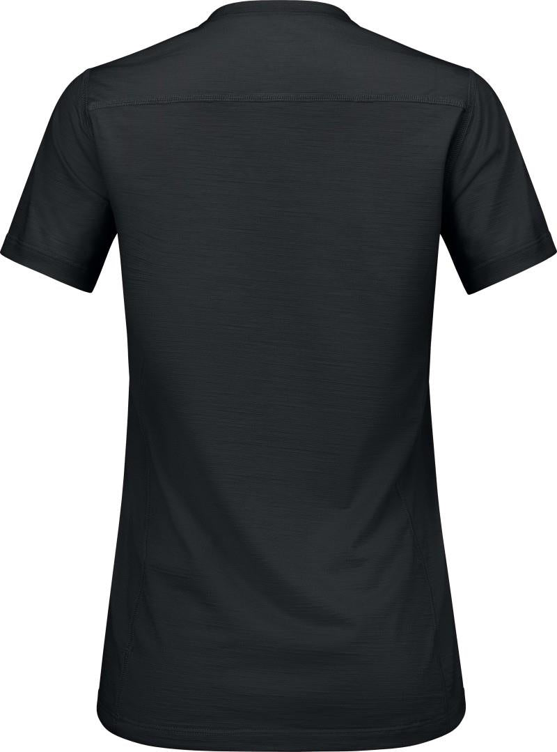 Falketind EqualiserUll T-Shirt - Womens - caviar black 1