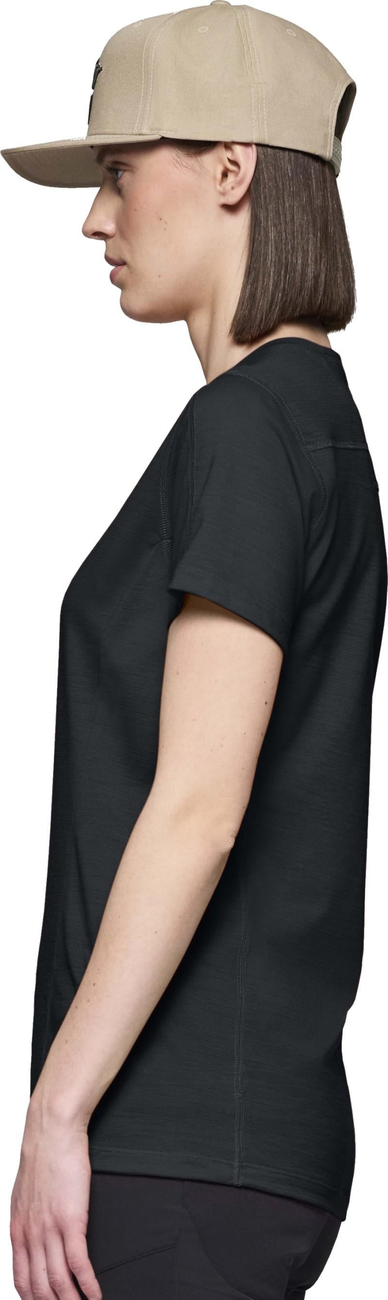 Falketind EqualiserUll T-Shirt - Womens - caviar black 1