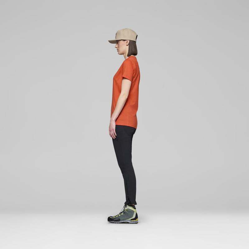 Falketind EqualiserUll T-Shirt - Womens - paprika 1