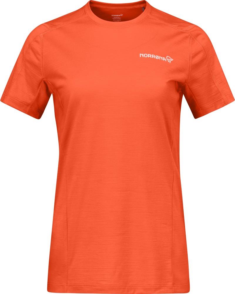 Falketind EqualiserUll T-Shirt - Womens - paprika 1