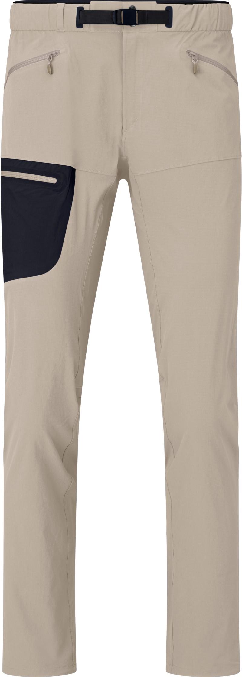 Falketind Flex1 Light Pants - Mens - winter twig / caviar black 1