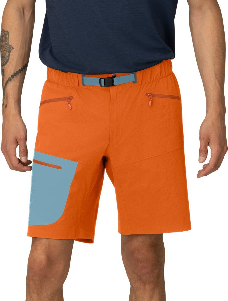 Falketind Flex1 Light Shorts - Mens - gold flame 1