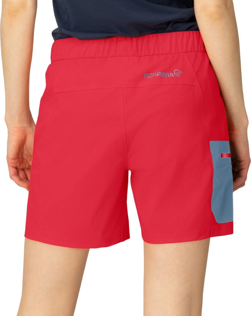 Falketind Flex1 Light Shorts - Womens - aura orange 1