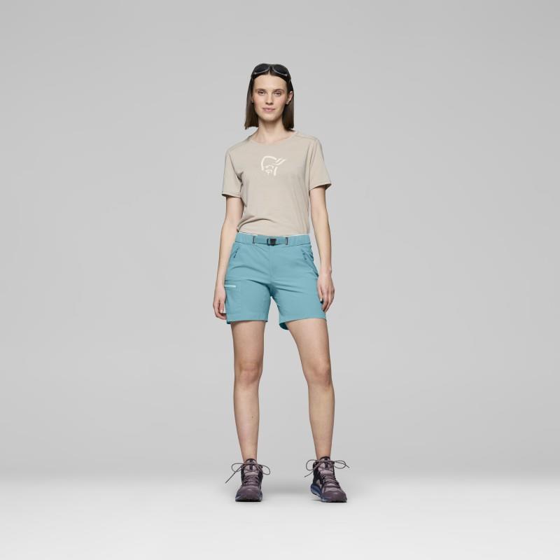 Falketind Flex1 Light Shorts - Womens - brittany blue 1