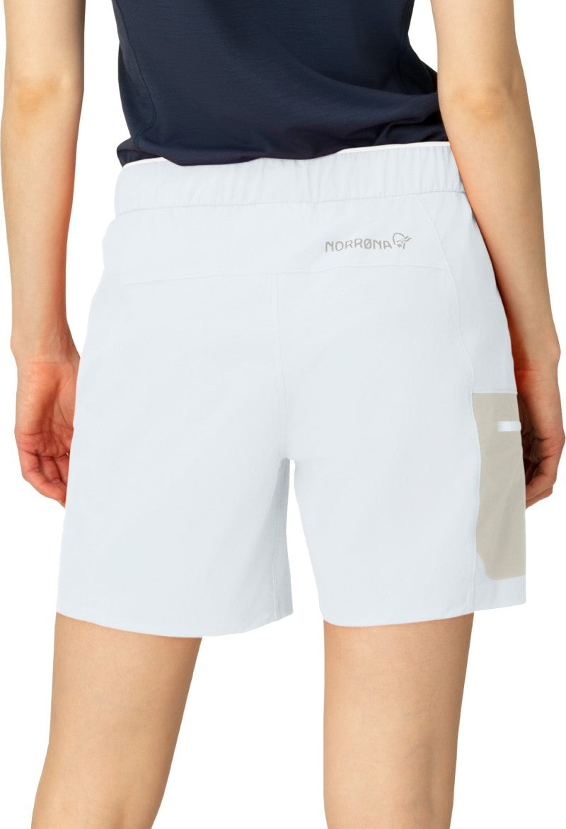 Falketind Flex1 Light Shorts - Womens - snow white 1