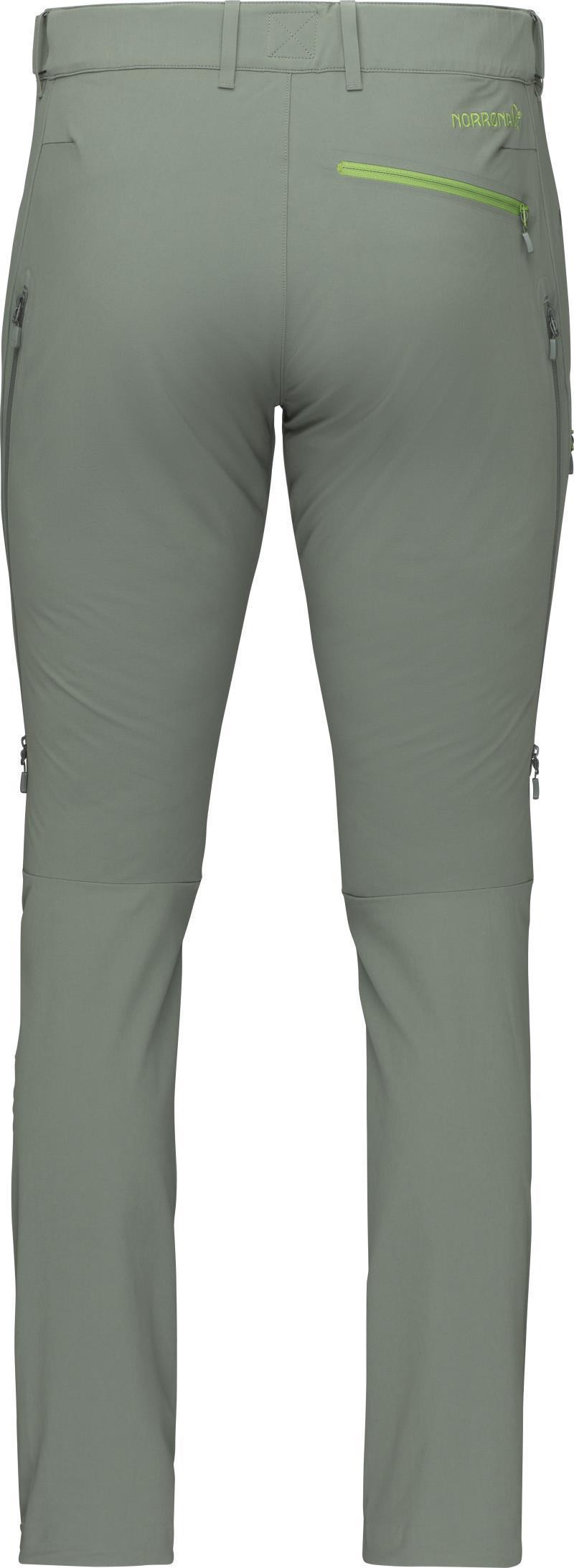Falketind Flex1 Pants - Mens - Castor Grey / Foliage 2
