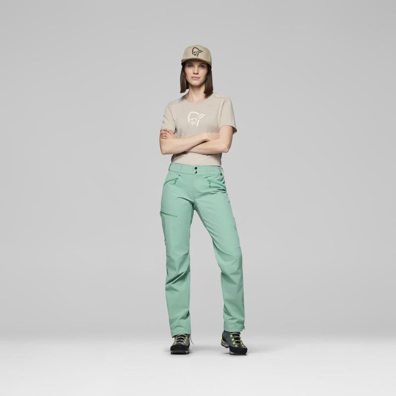 Falketind Flex1 Pants - Womens - malachite green 1