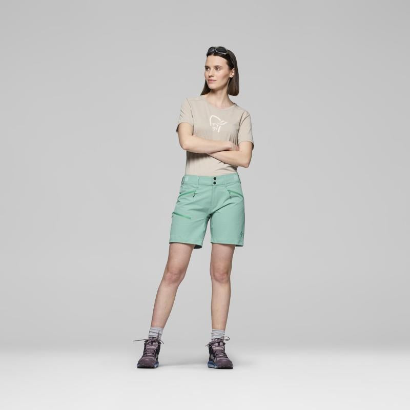 Falketind Flex1 Shorts - Womens - malachite green 1