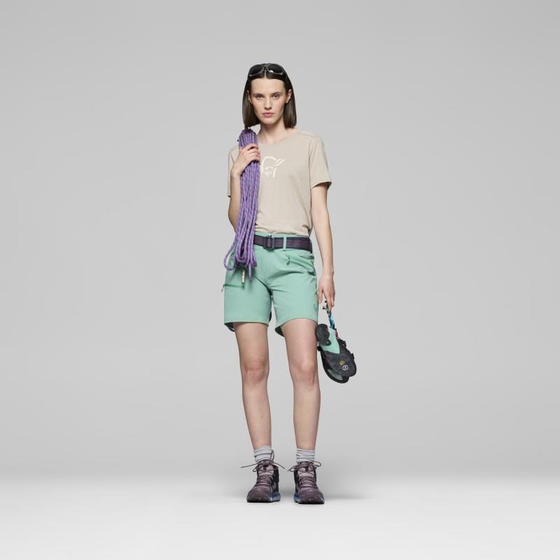 Falketind Flex1 Shorts - Womens - malachite green 1