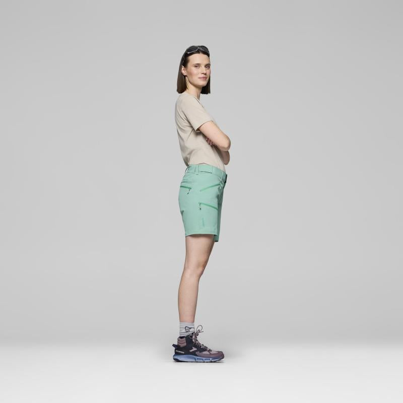 Falketind Flex1 Shorts - Womens - malachite green 1