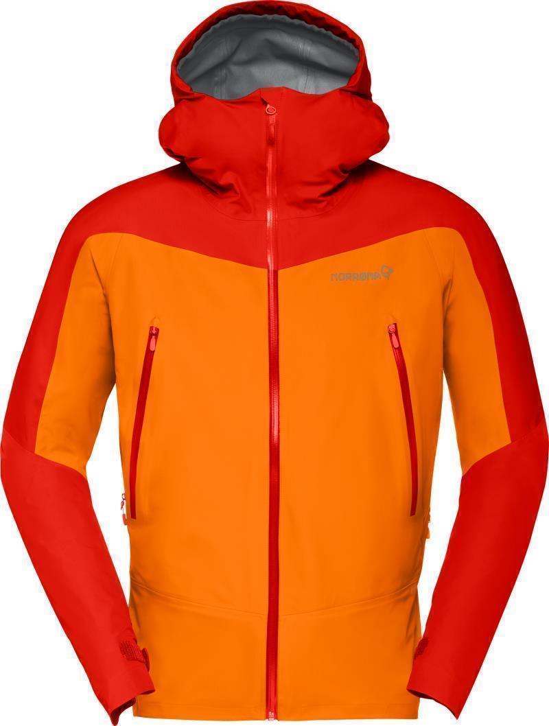 Falketind GTX Jacket - Mens - Arednalin / Orange Popsicle 1