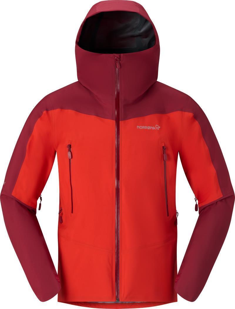 Falketind GTX Jacket - Mens - Arednalin / Rhubarb 1