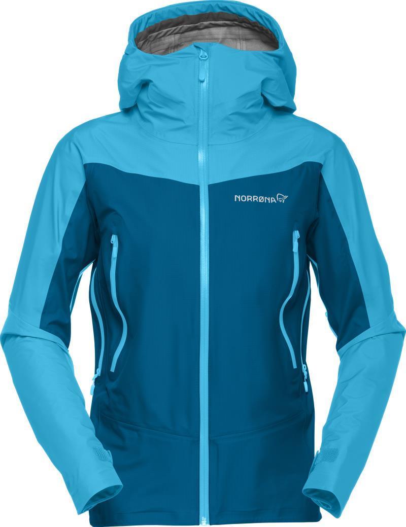 Falketind GTX Jacket - Womens - Aquarius / Mykonos Blue 1