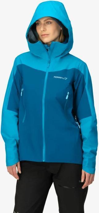 Falketind GTX Jacket - Womens - Aquarius / Mykonos Blue 3