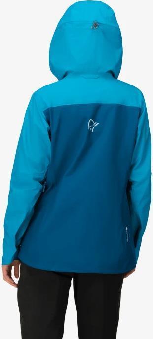 Falketind GTX Jacket - Womens - Aquarius / Mykonos Blue 4