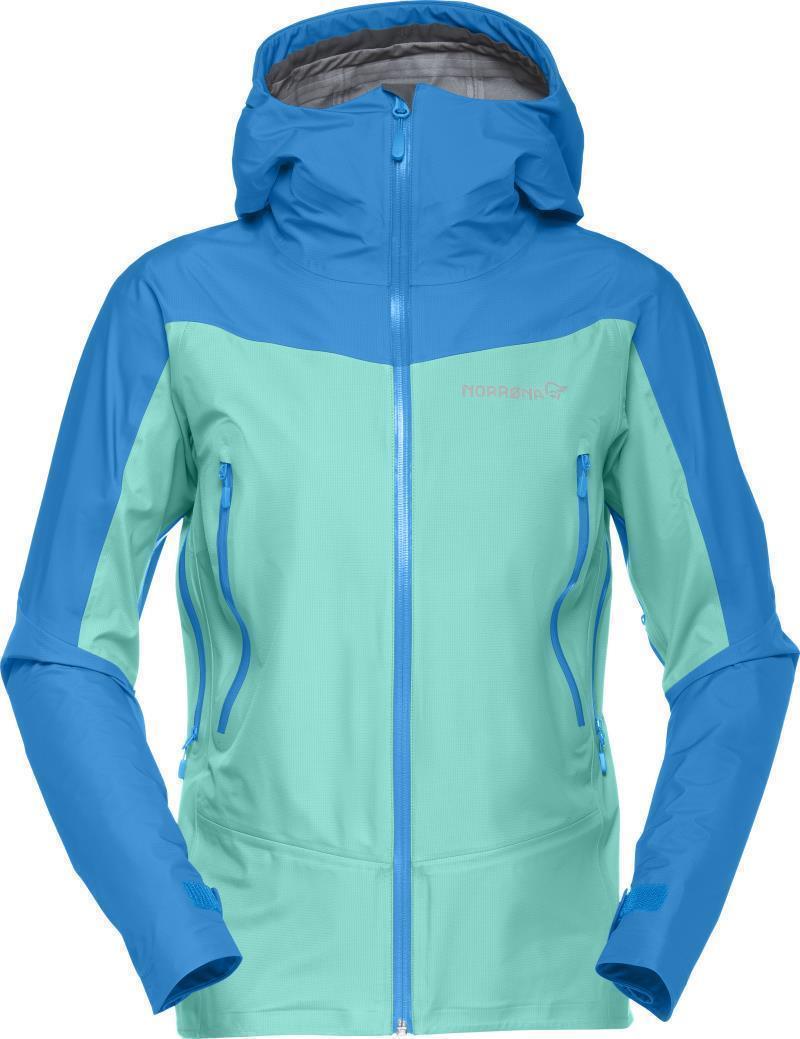 Falketind GTX Jacket - Womens - Arcadia / Campanula 1