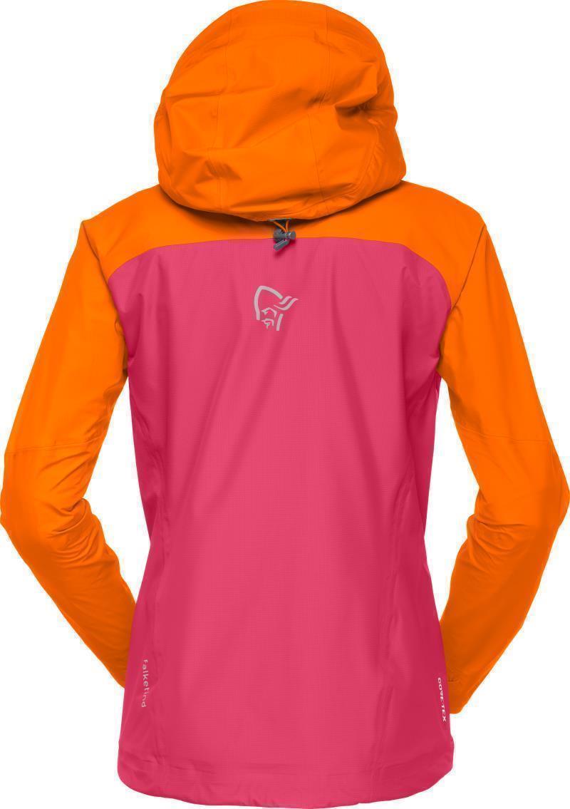 Falketind GTX Jacket - Womens - Orange Popsicle / Honeysuckle 2