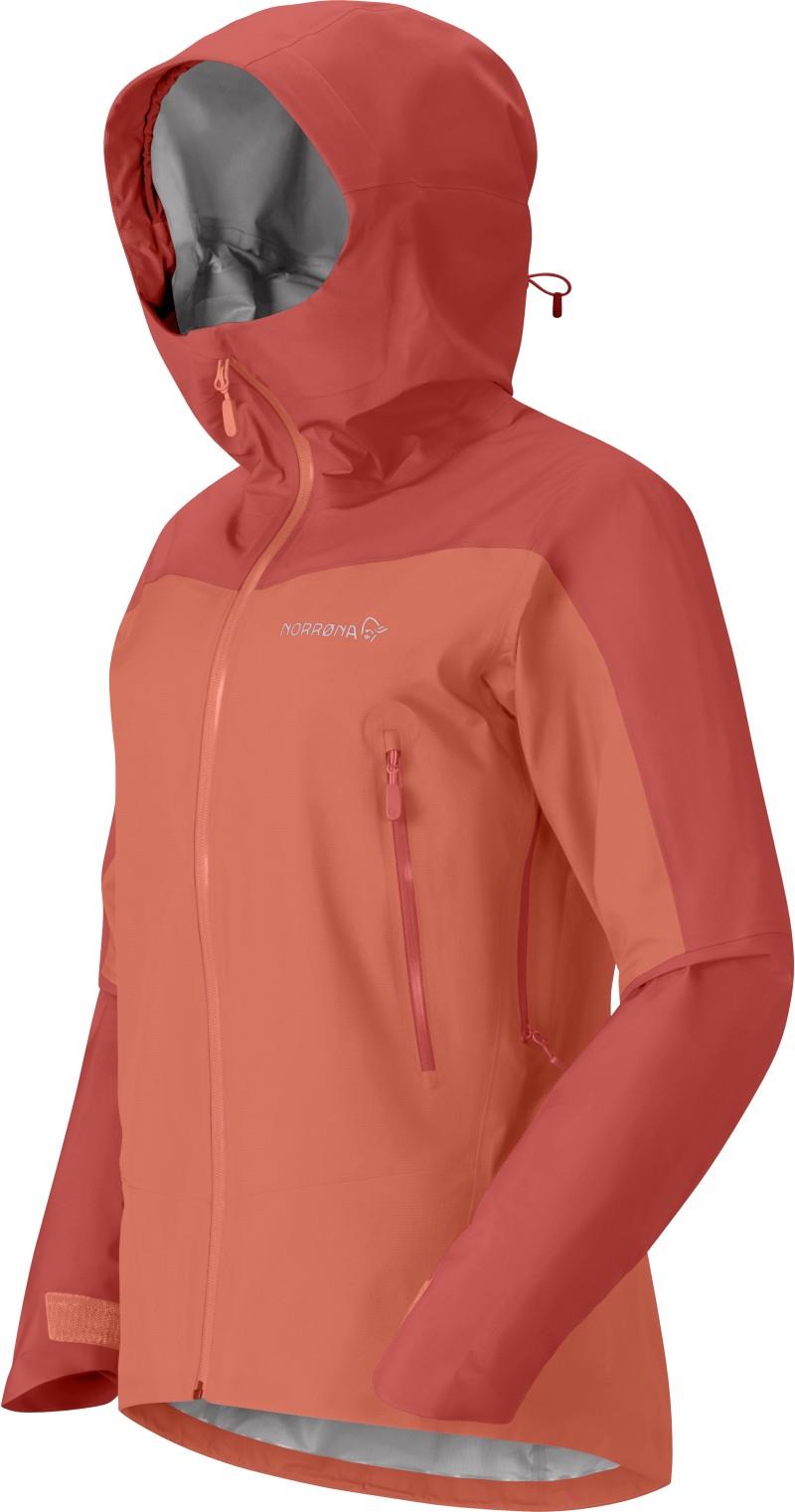 Falketind GTX Jacket - Womens - deep sea coral / baked apple 1
