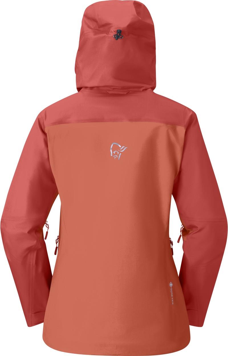 Falketind GTX Jacket - Womens - deep sea coral / baked apple 1