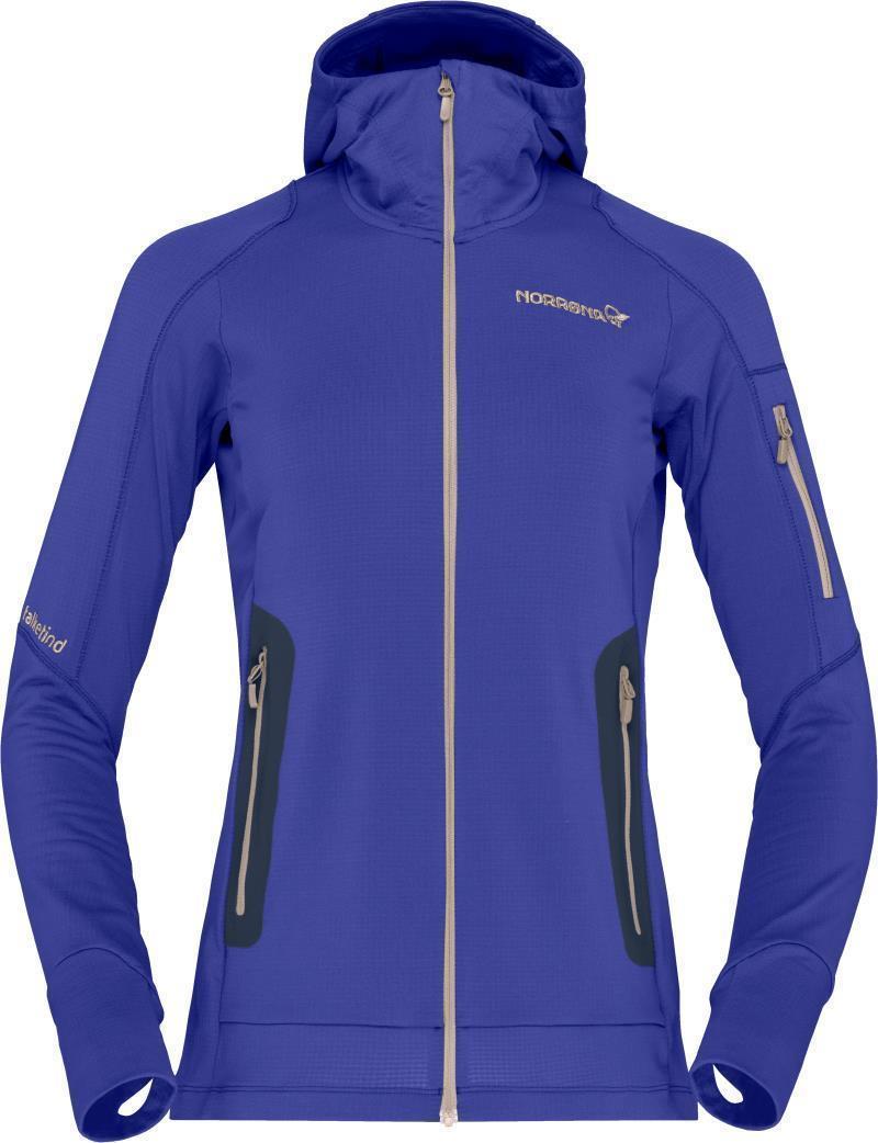 Falketind Power Grid Hood - Womens - Royal Blue 1