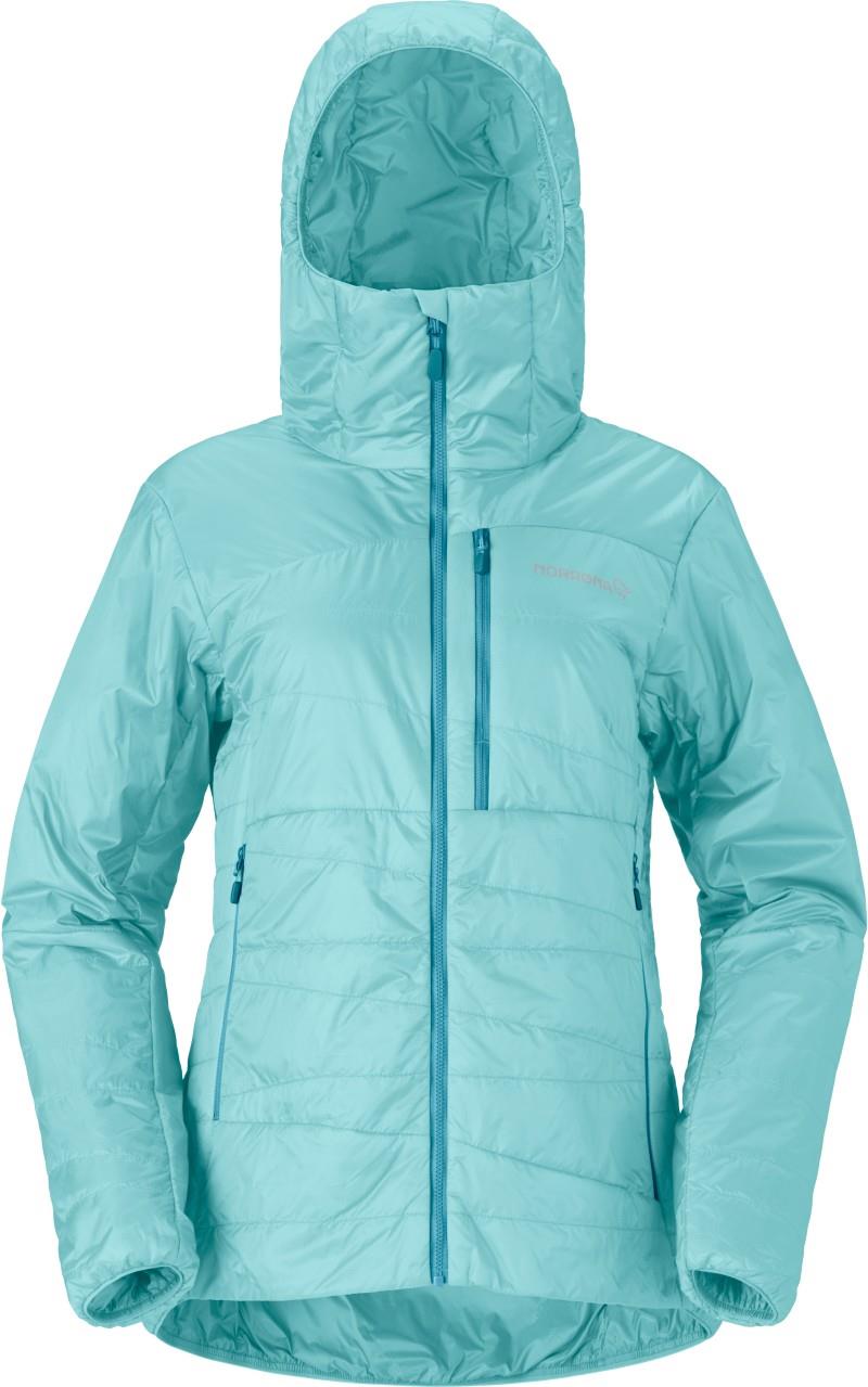 Falketind Thermo40 Zip Hood - Womens - aqua haze 1