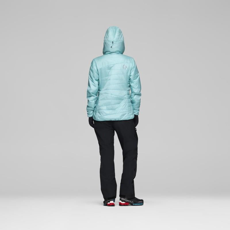Falketind Thermo40 Zip Hood - Womens - aqua haze 1