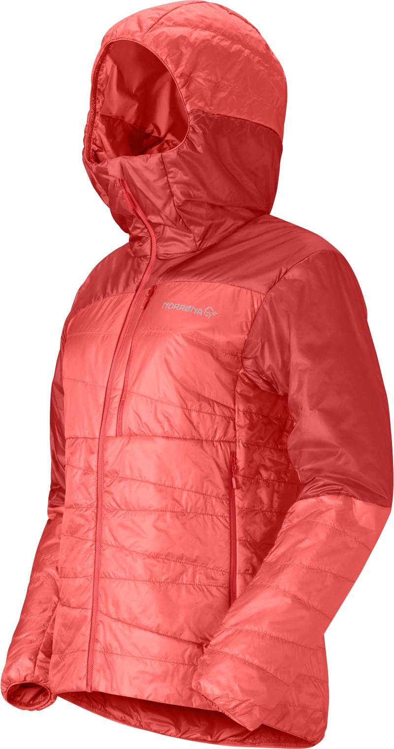 Falketind Thermo40 Zip Hood - Womens - deep sea coral / baked apple 1