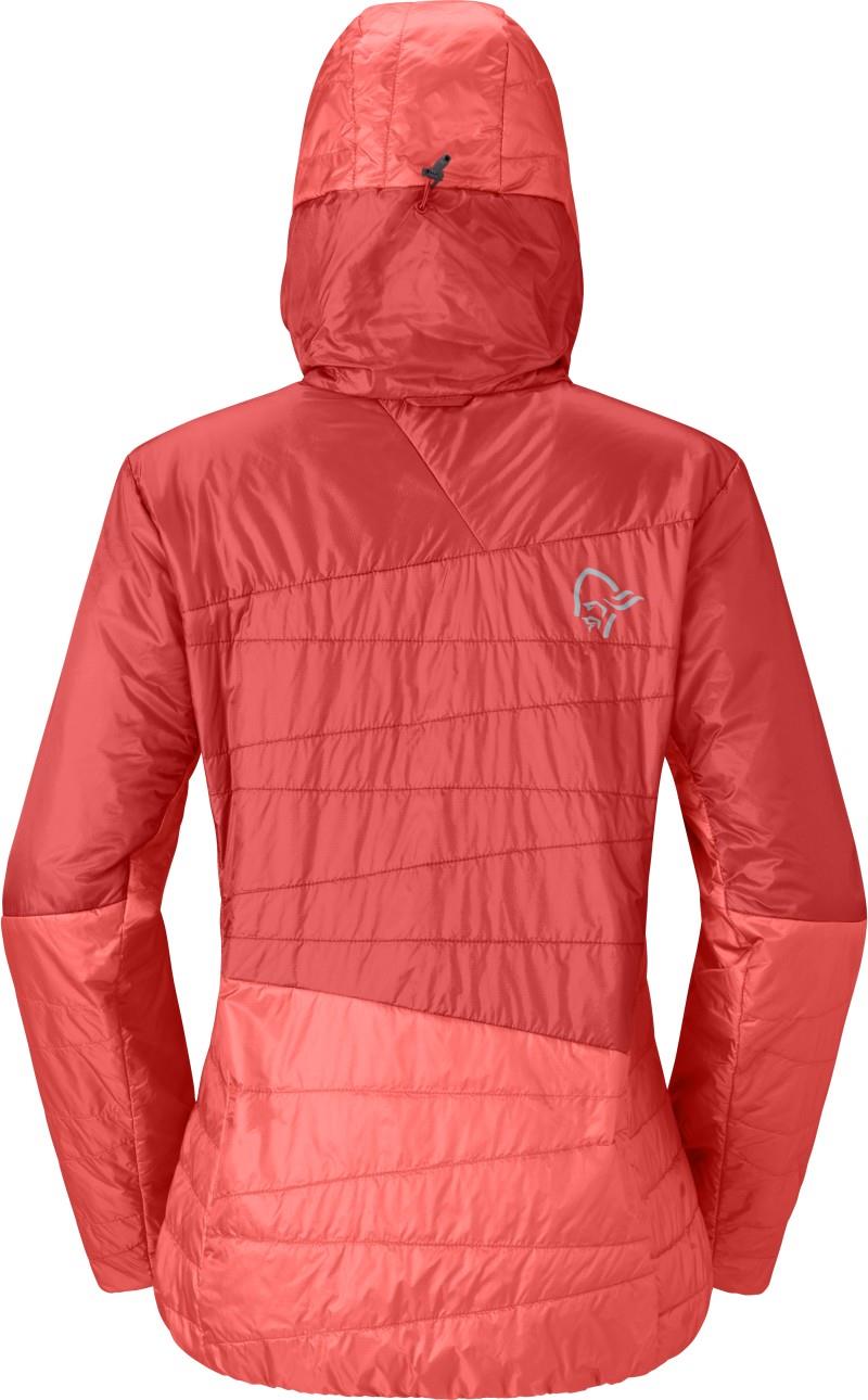 Falketind Thermo40 Zip Hood - Womens - deep sea coral / baked apple 1