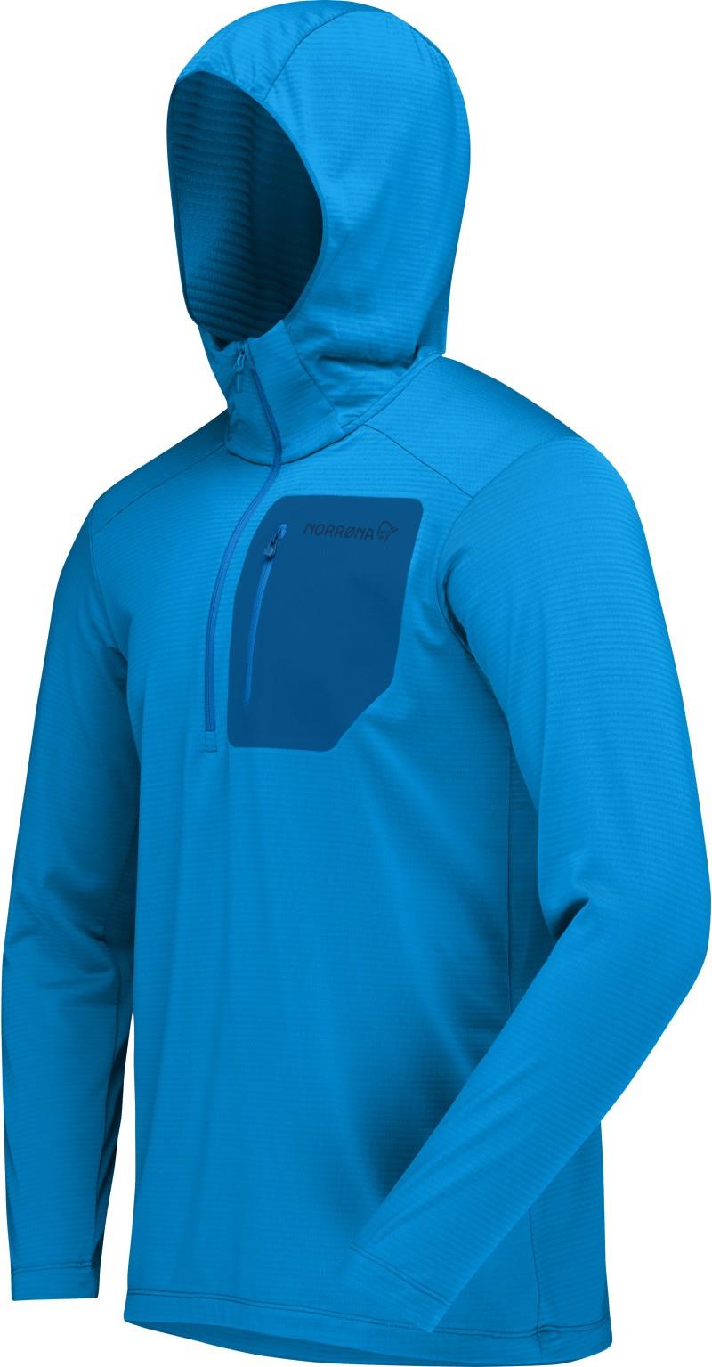 Falketind Warm1 Hood - Mens - brilliant blue / dark blue 1