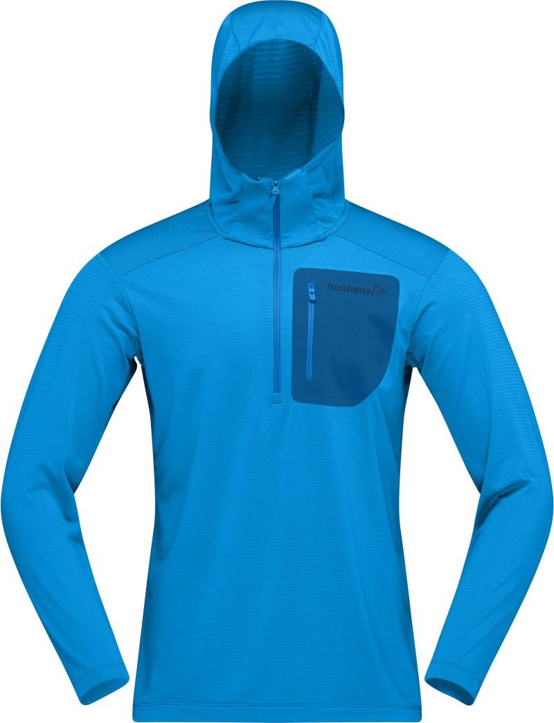 Falketind Warm1 Hood - Mens - brilliant blue / dark blue 1