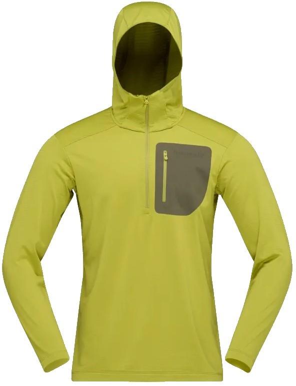 Falketind Warm1 Hood - Mens - golden lime / olive night 1