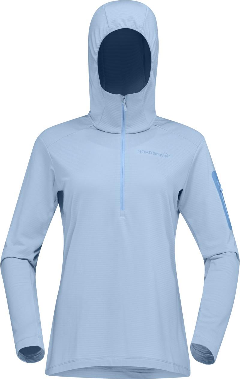 Falketind Warm1 Hood - Womens - cashmere blue / allure 1