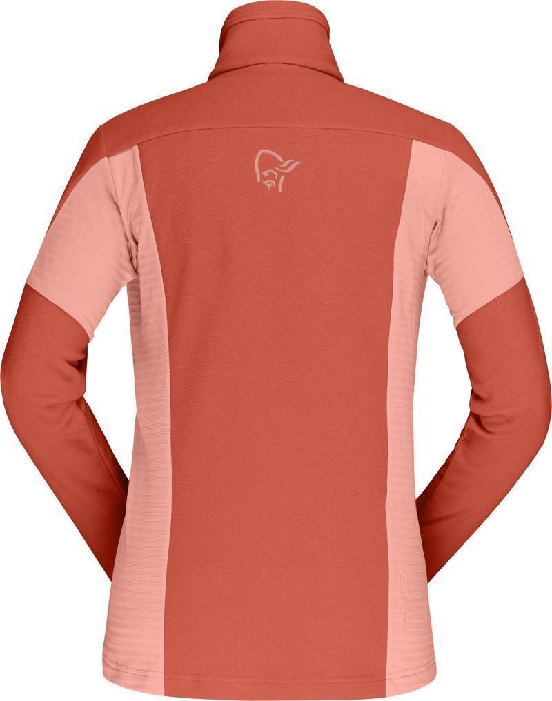 Falketind Warm1 Jacket - Womens - Orange Alert / Peach Amber 2