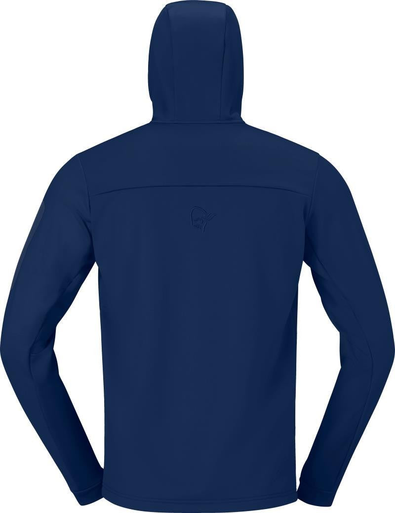 Falketind Warm2 Stretch Hood - Mens - indigo night 1