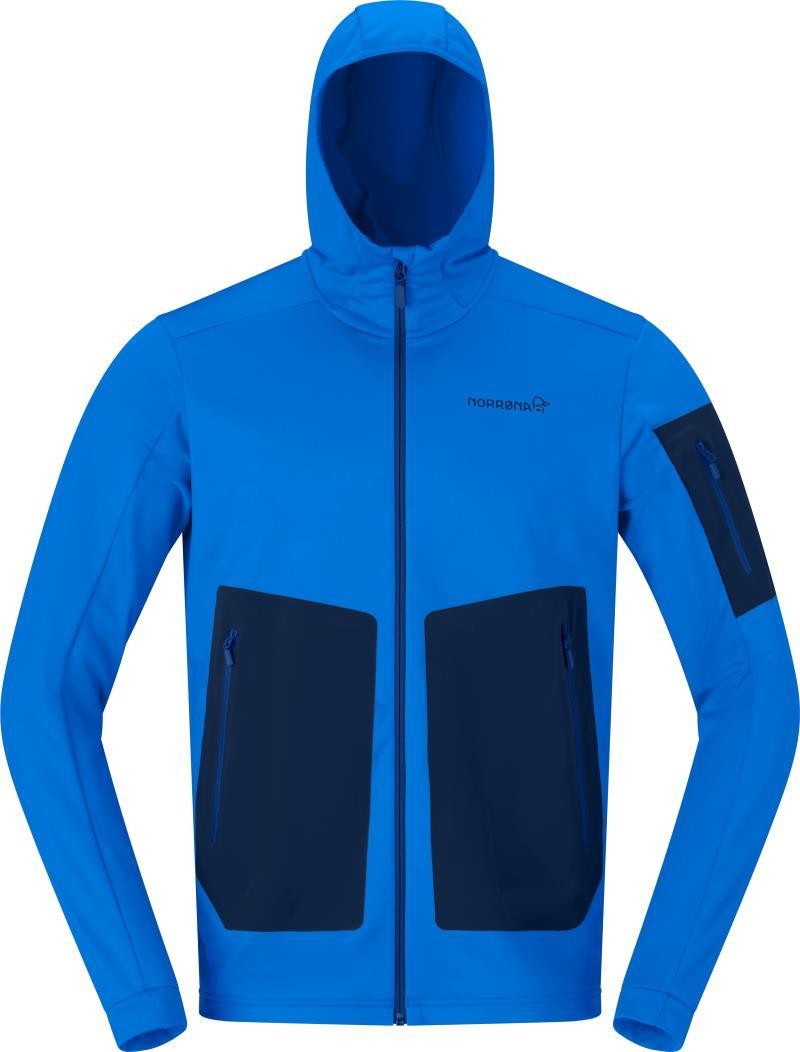 Falketind Warm2 Stretch Hood - Mens - skydiver 1