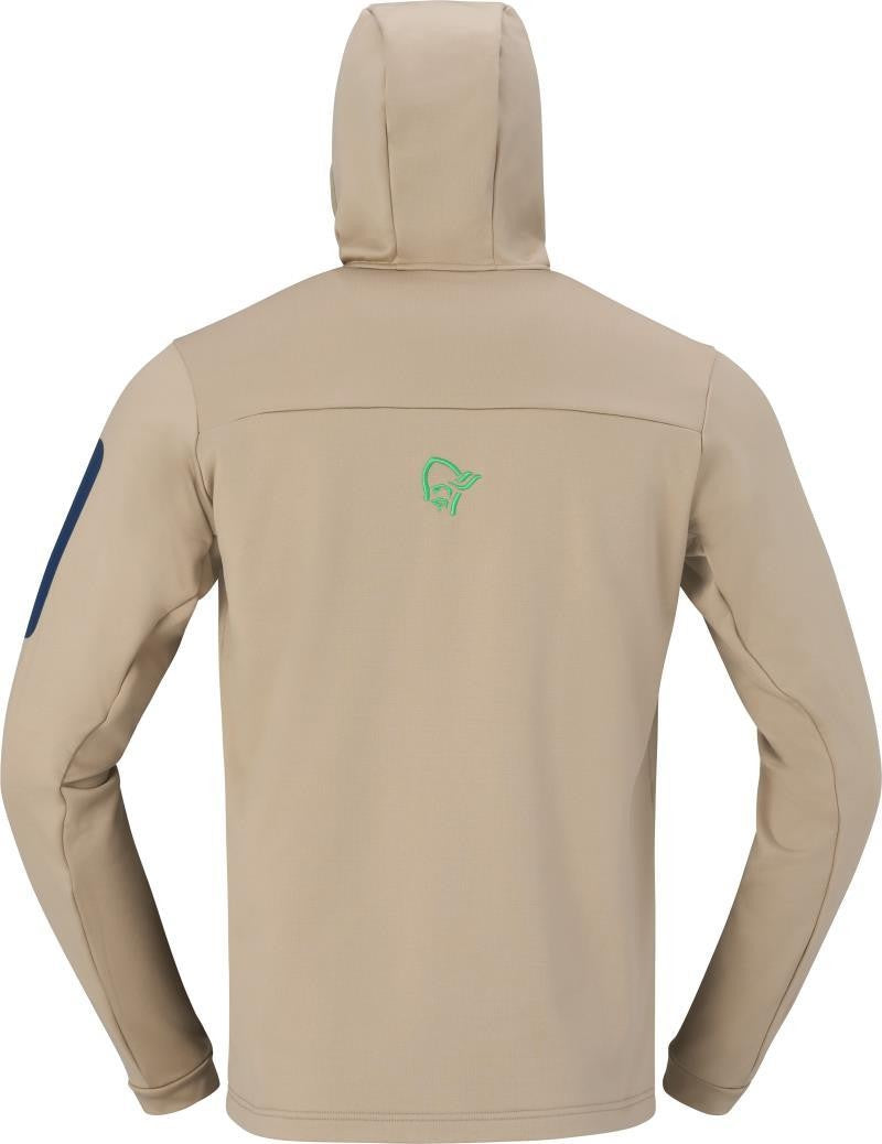Falketind Warm2 Stretch Hood - Mens - winter twig 1