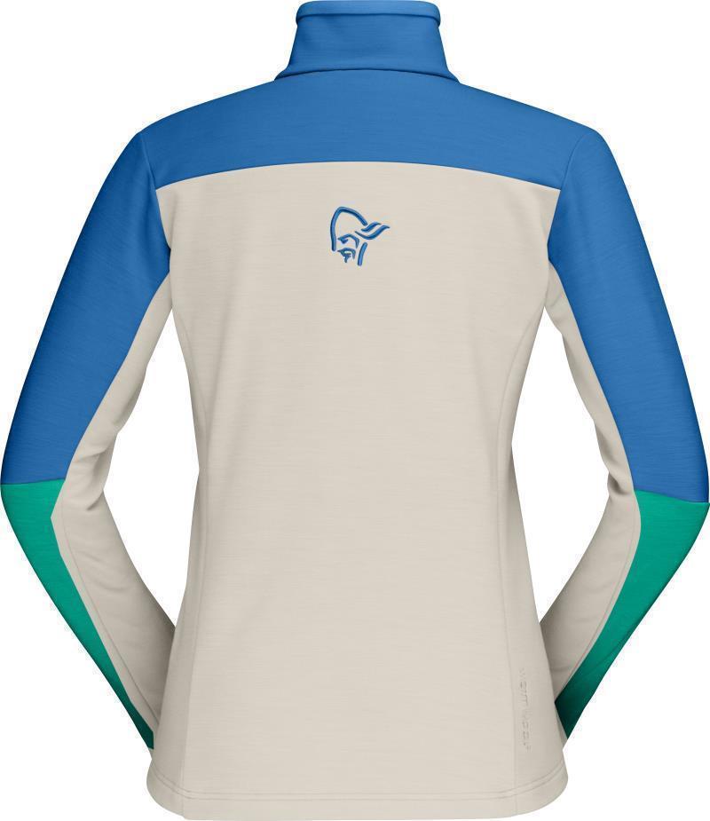 Falketind Warmwool2 Stretch Jacket - Womens - Arcadia / Campanula 2