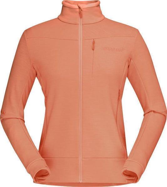Falketind Warmwool2 Stretch Jacket - Womens - Flamingo 1