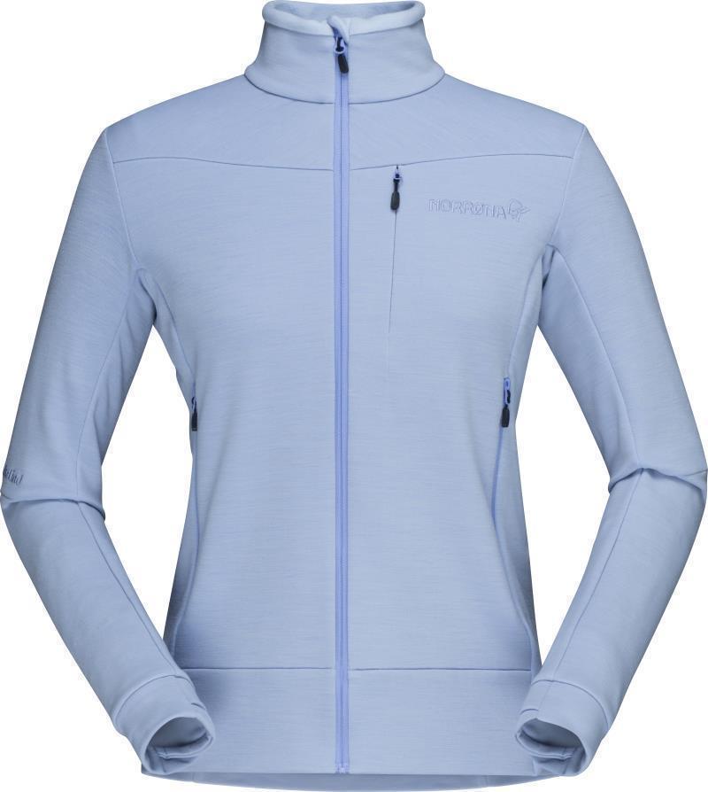 Falketind Warmwool2 Stretch Jacket - Womens - Serenity 1
