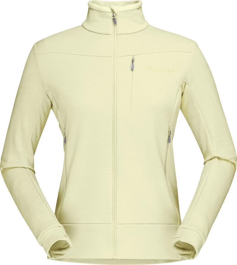Falketind Warmwool2 Stretch Jacket - Womens - Sunny Lime 1