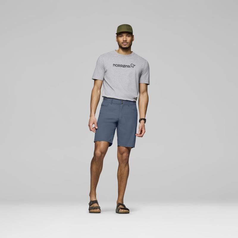 Femund Cotton Shorts - Mens - vintage indigo 1