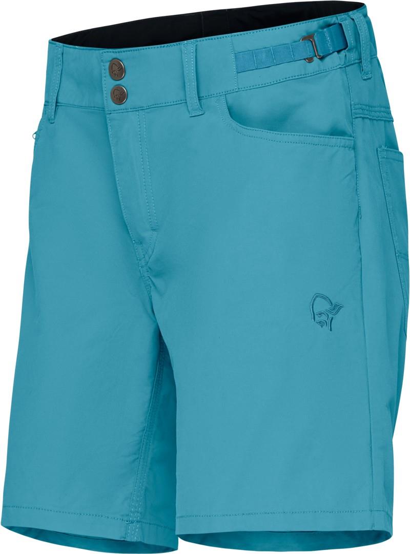 Femund Cotton Shorts - Womens - brittany blue 1